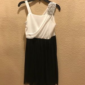 Black and White Formal Dress